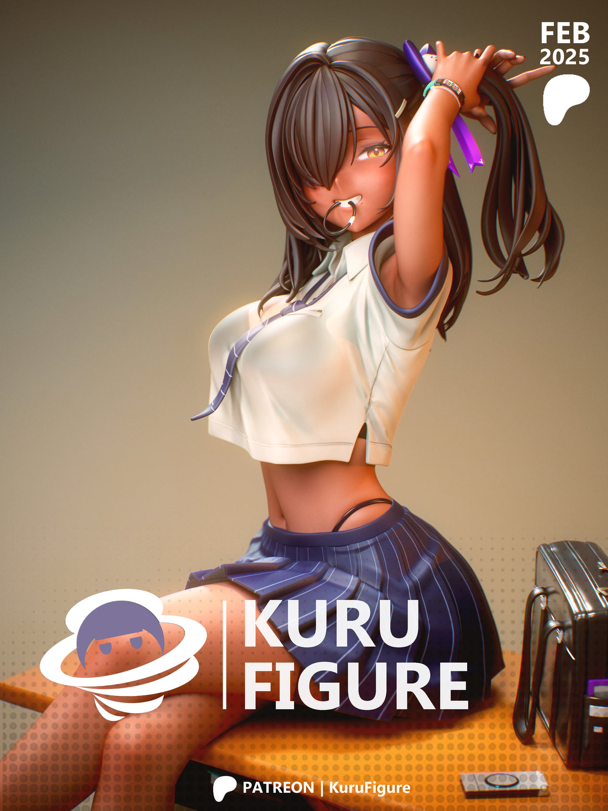 Naga Style NIKKE Unpainted Resin Garage Model Kit (1/6-1/12)