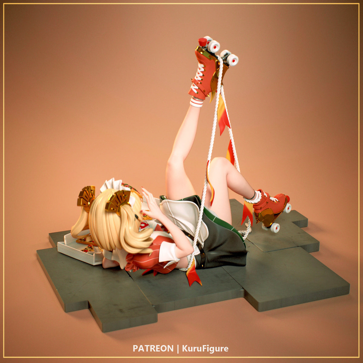 Burnice Style Zenless Zone Zero Unpainted Resin Kit (1/6-1/12)