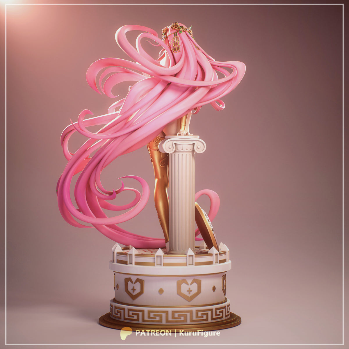 Aphrodite Style Hades Unpainted Resin Garage Model Kit (1/6-1/12)