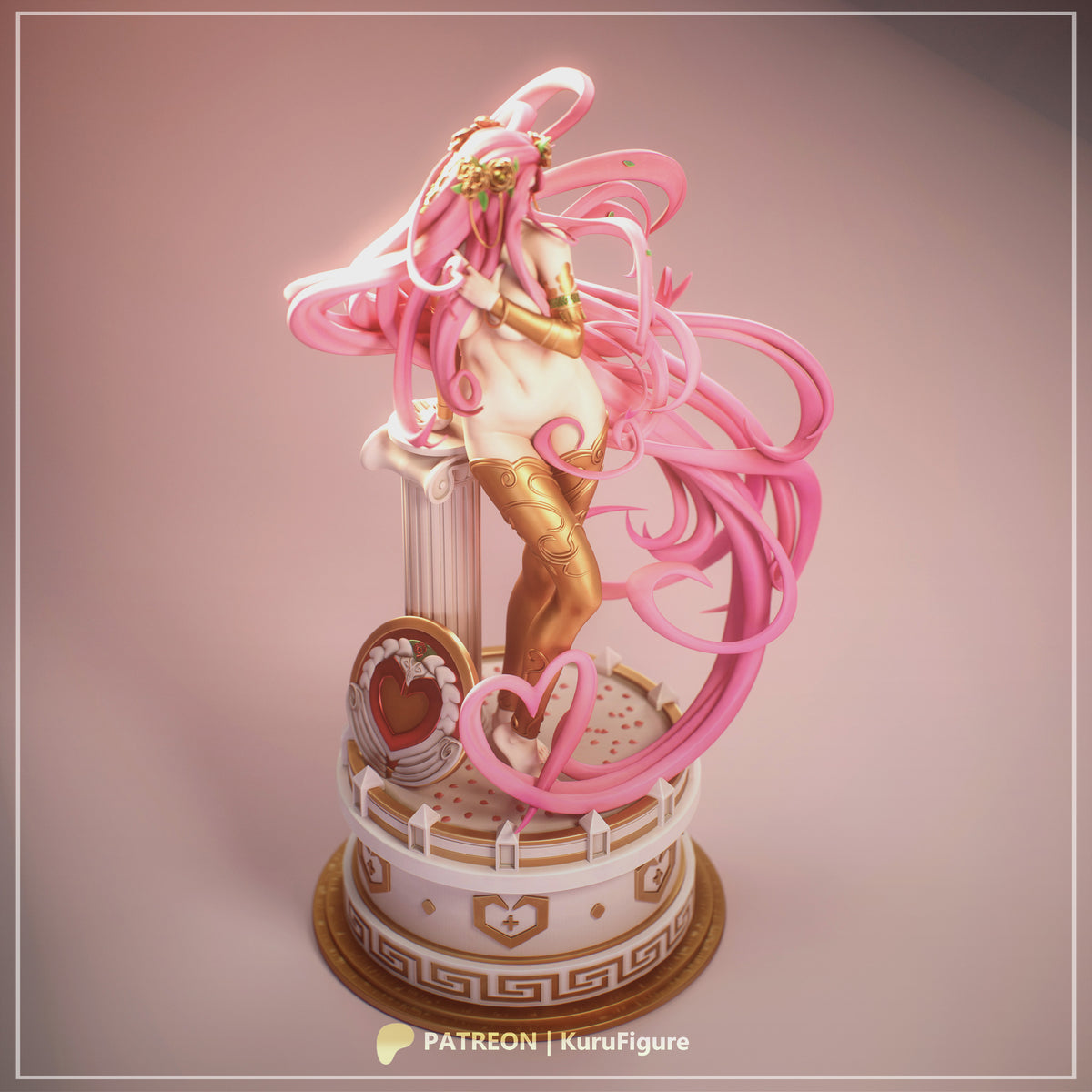 Aphrodite Style Hades Unpainted Resin Garage Model Kit (1/6-1/12)