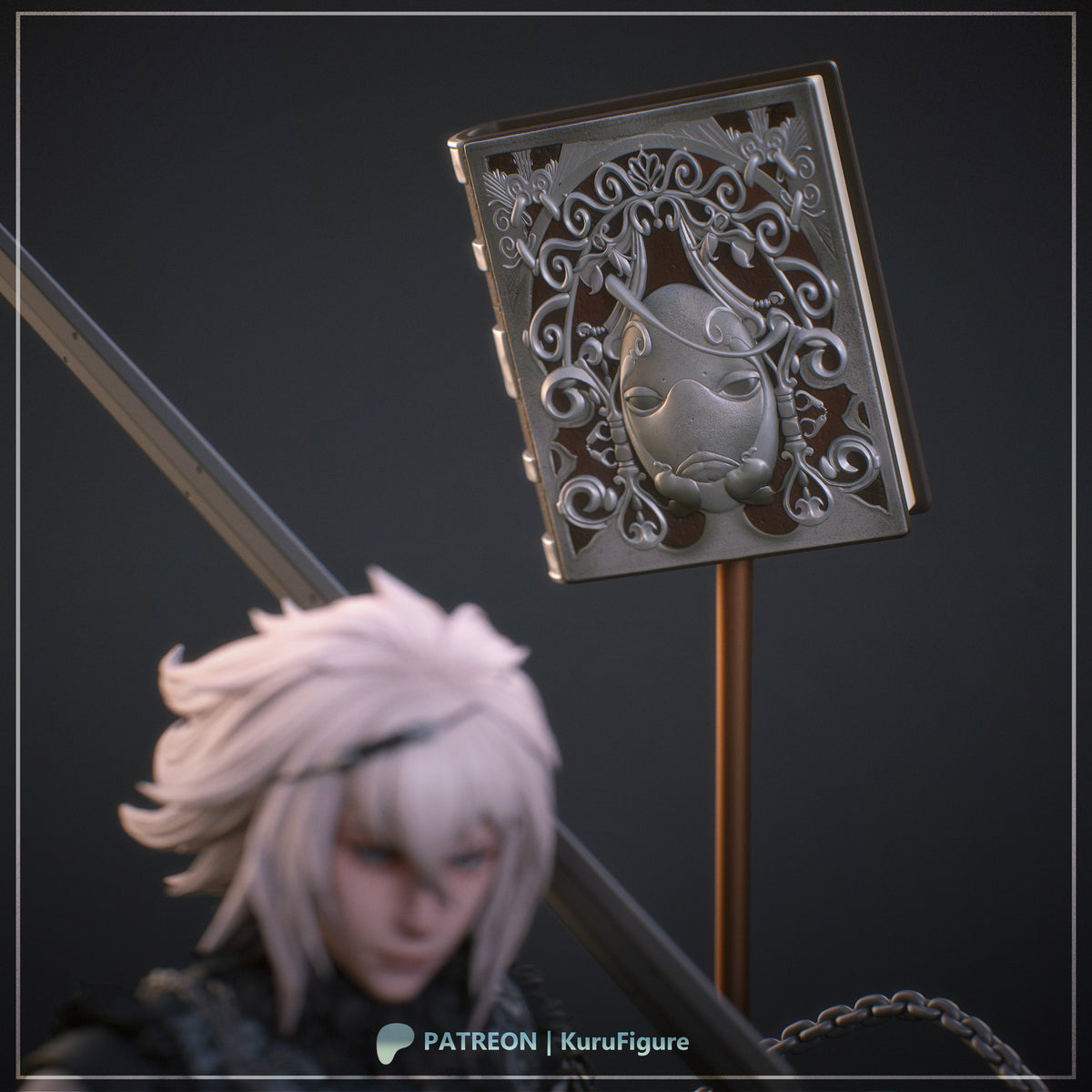 Brother Nier Style NieR Replicant Unpainted Resin Kit (1/6-1/12)