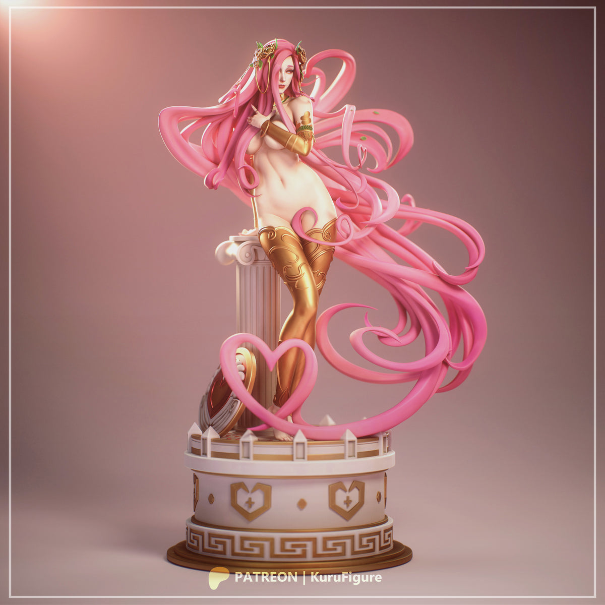 Aphrodite Style Hades Unpainted Resin Garage Model Kit (1/6-1/12)