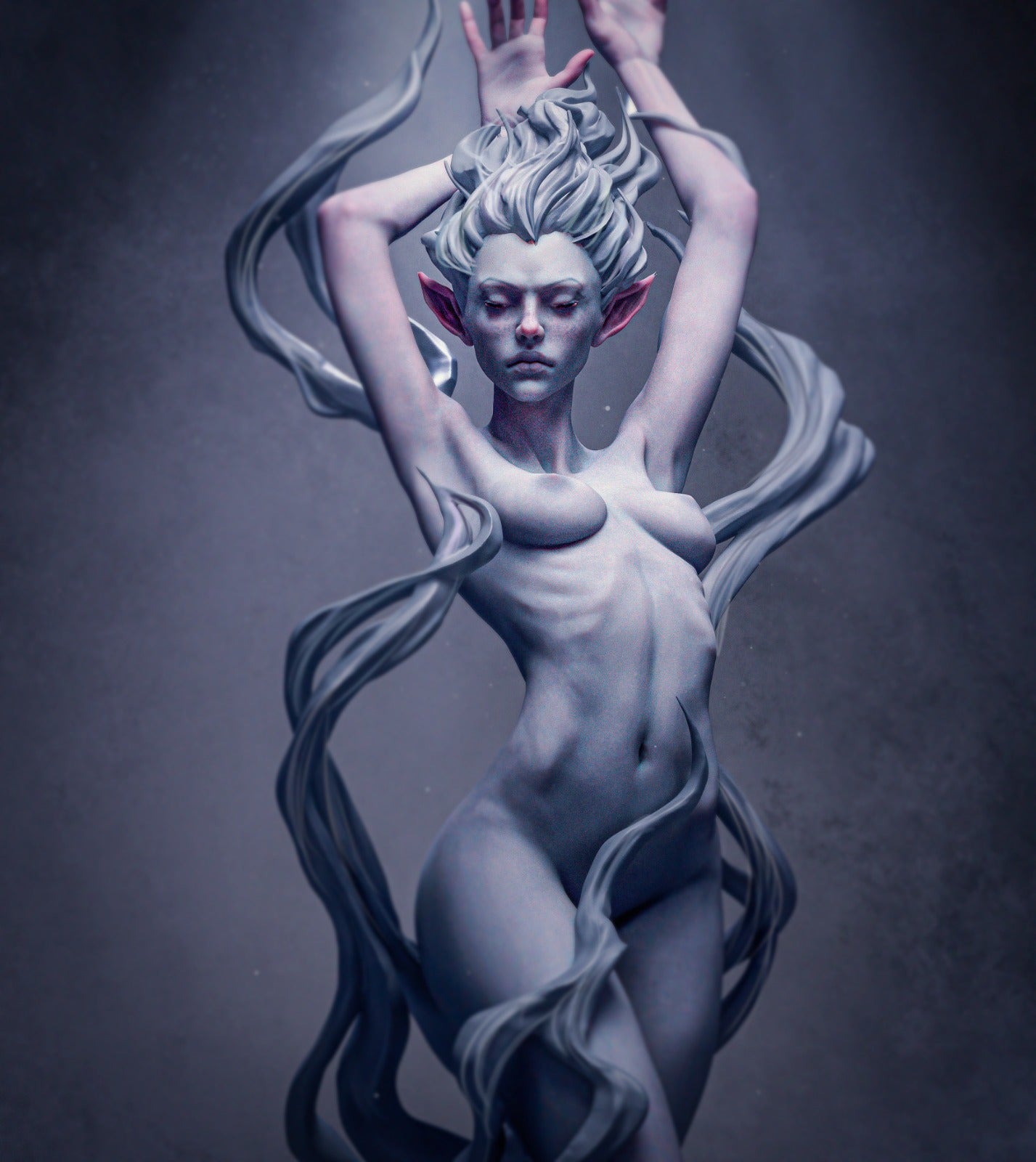 The Siren Greek myth resin kit – Unpainted 3D Printed Model kit