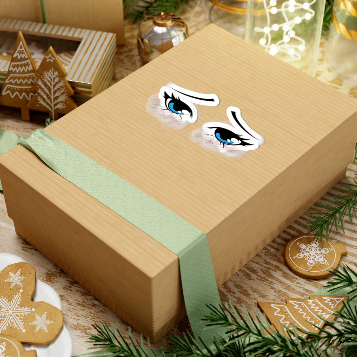 Ahegao Eyes Sticker – Anime Eyes Art – Cute Otaku Vinyl Decal