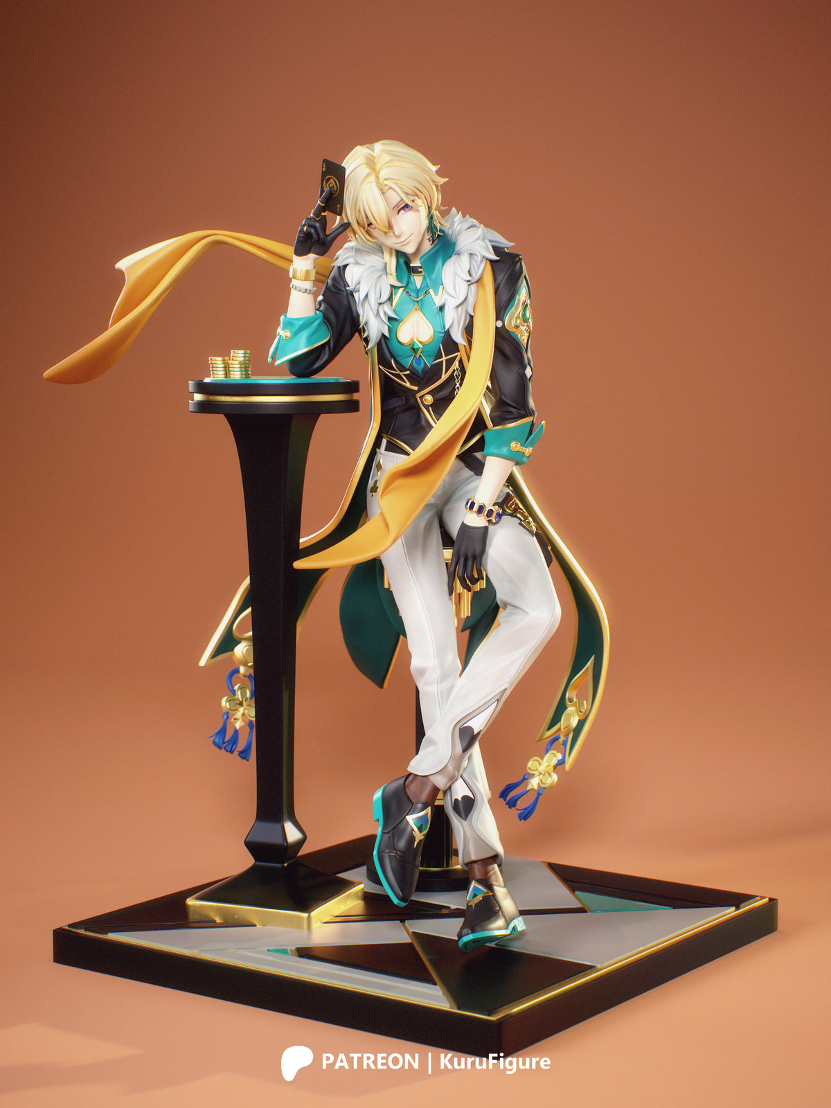 Aventurine Style Honkai Star Rail Unpainted Resin Kit (1/6-1/12)
