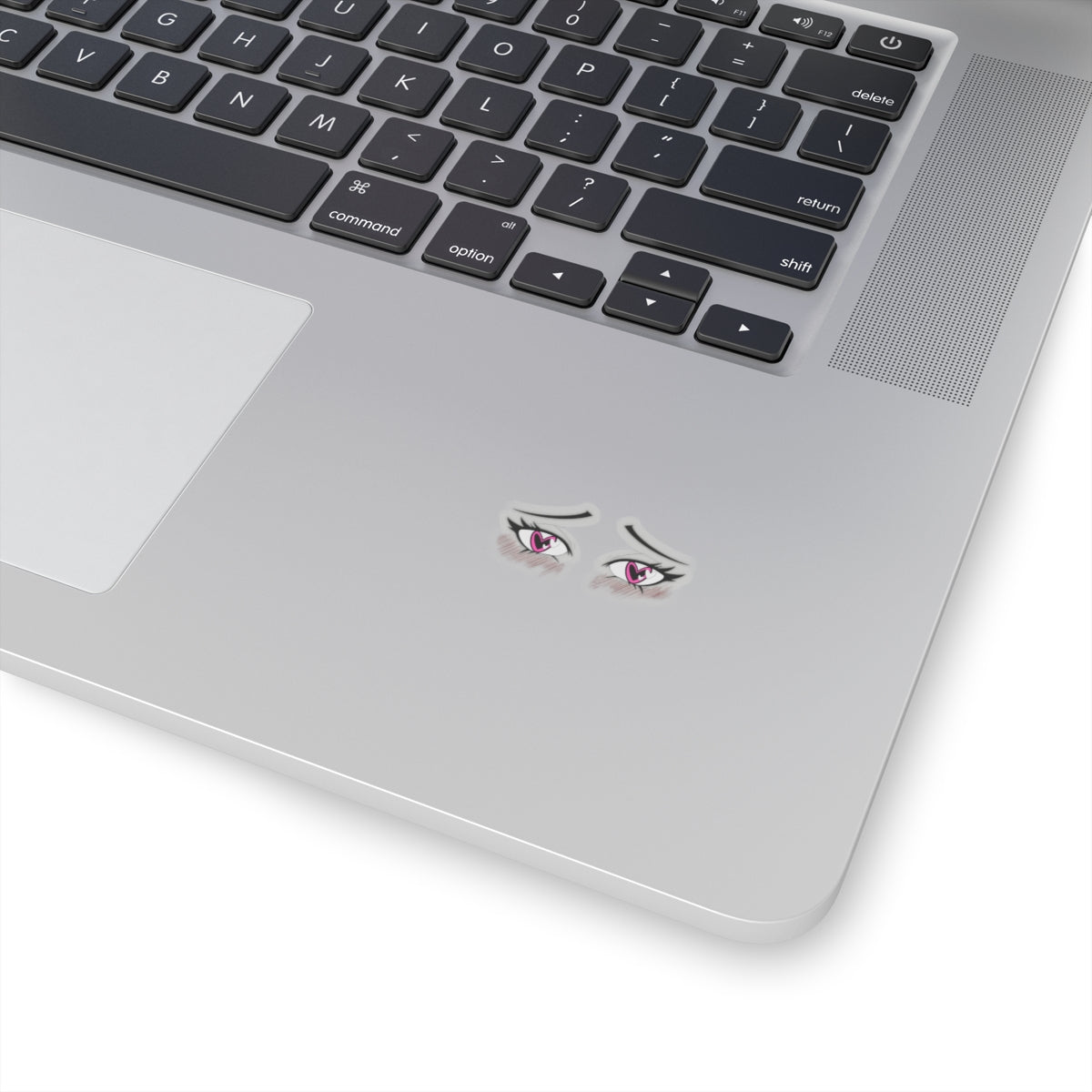 Ahegao Heart Eyes Sticker – Heart Pupils Anime Eyes Art – Cute Otaku Vinyl Decal