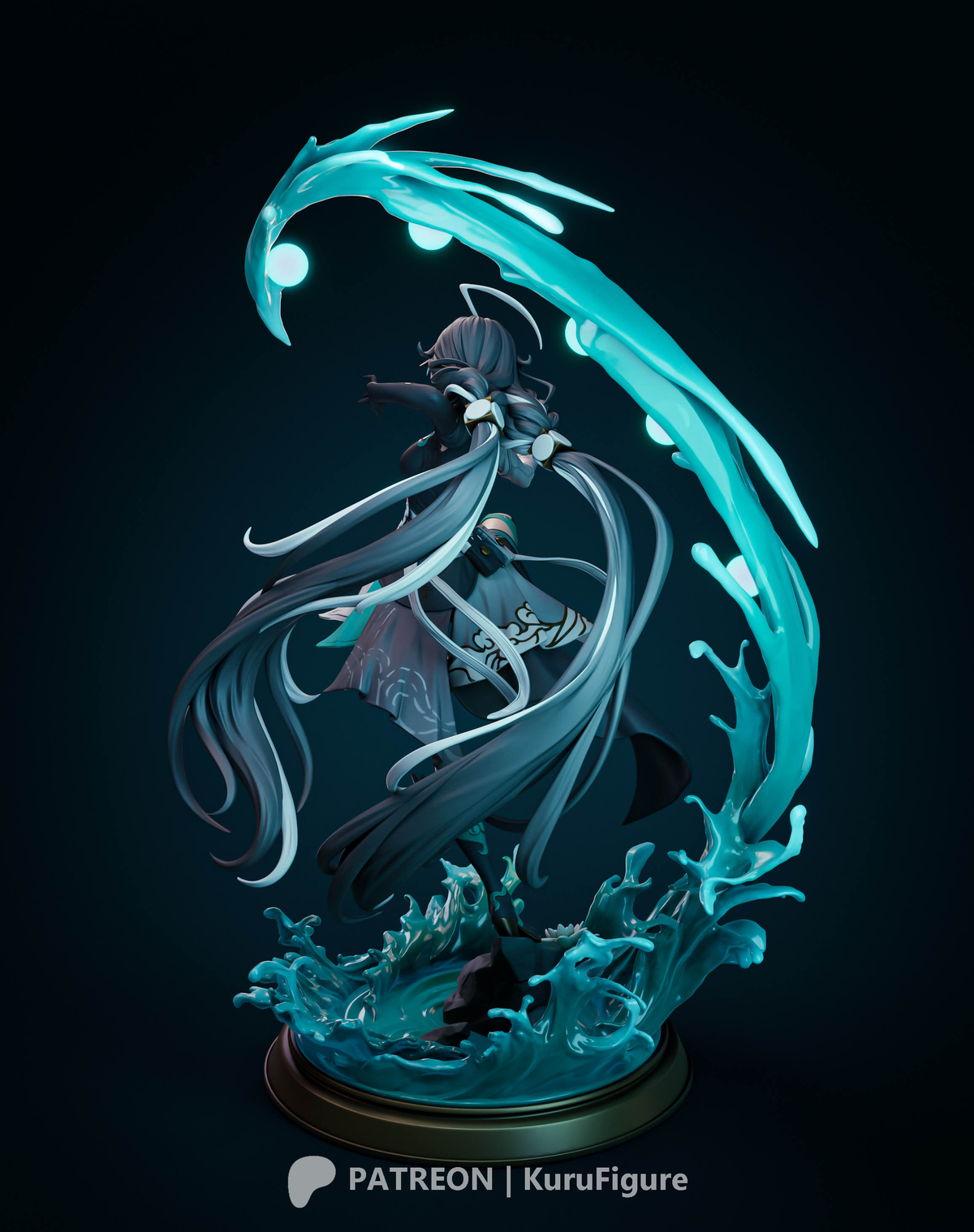 Jianxin Style Wuthering Waves Unpainted Resin Kit (1/6-1/12)