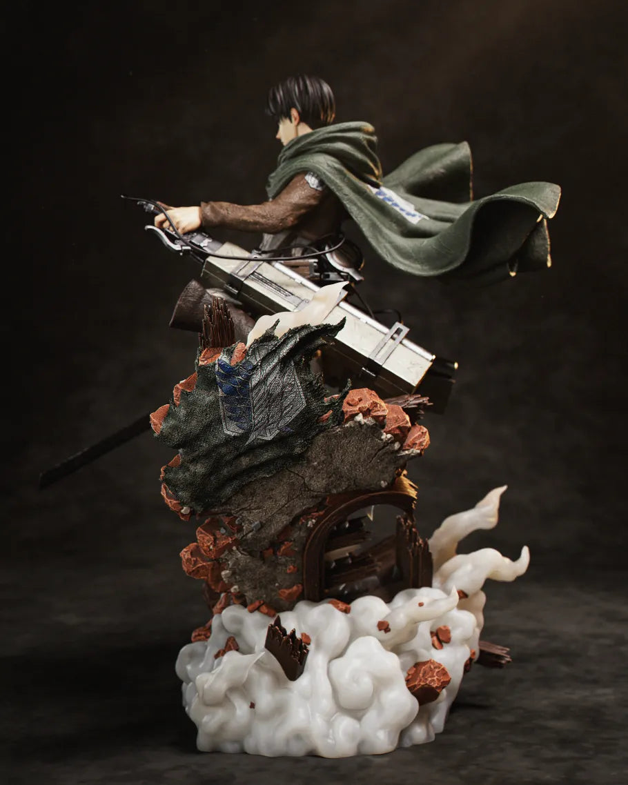 Levi Ackerman Style Attack on Titan Anime Unpainted Resin Garage Kit (1/6-1/12)