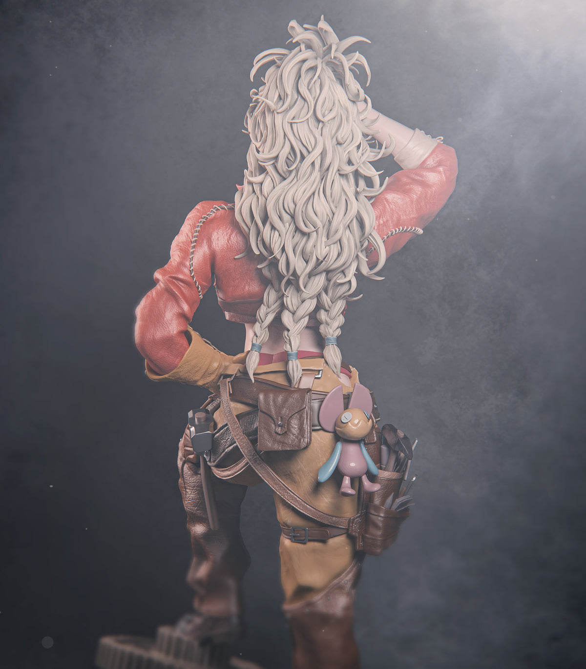 Gemma Style Dark Fantasy Monster Warrior Unpainted Resin Garage Model (1/6-1/12)