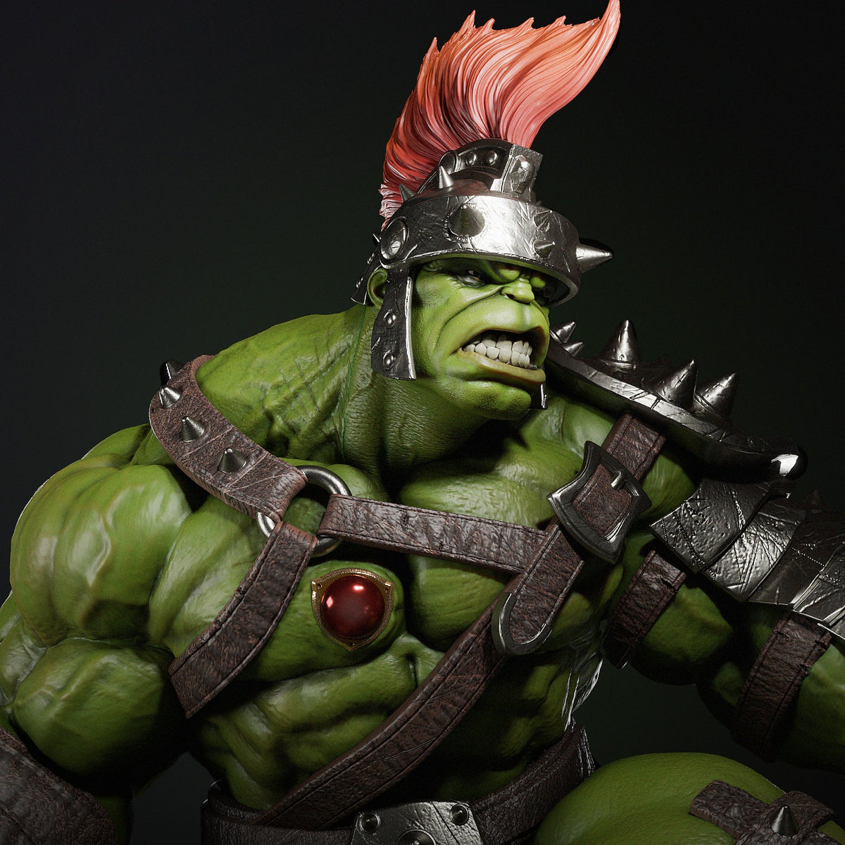 Gladiator Hulk Style Ragnarok Marvel Unpainted Resin Garage Model Kit (1/6-1/12)