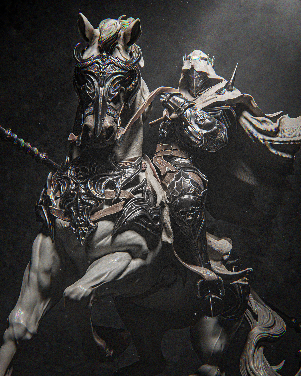 Dareios Style Persian Warrior Unpainted Resin Garage Model Kit (1/6-1/12)