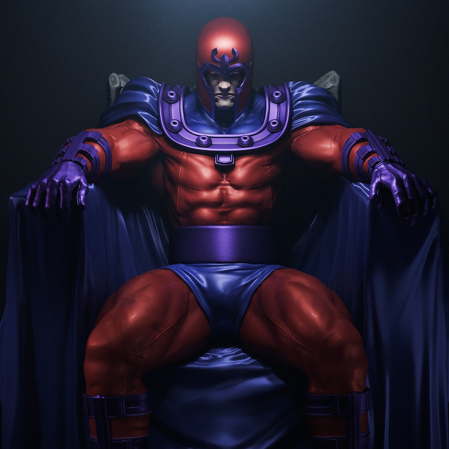 Magnito style Master of Magnetism resin kit – Unpainted 3D Printed Model kit