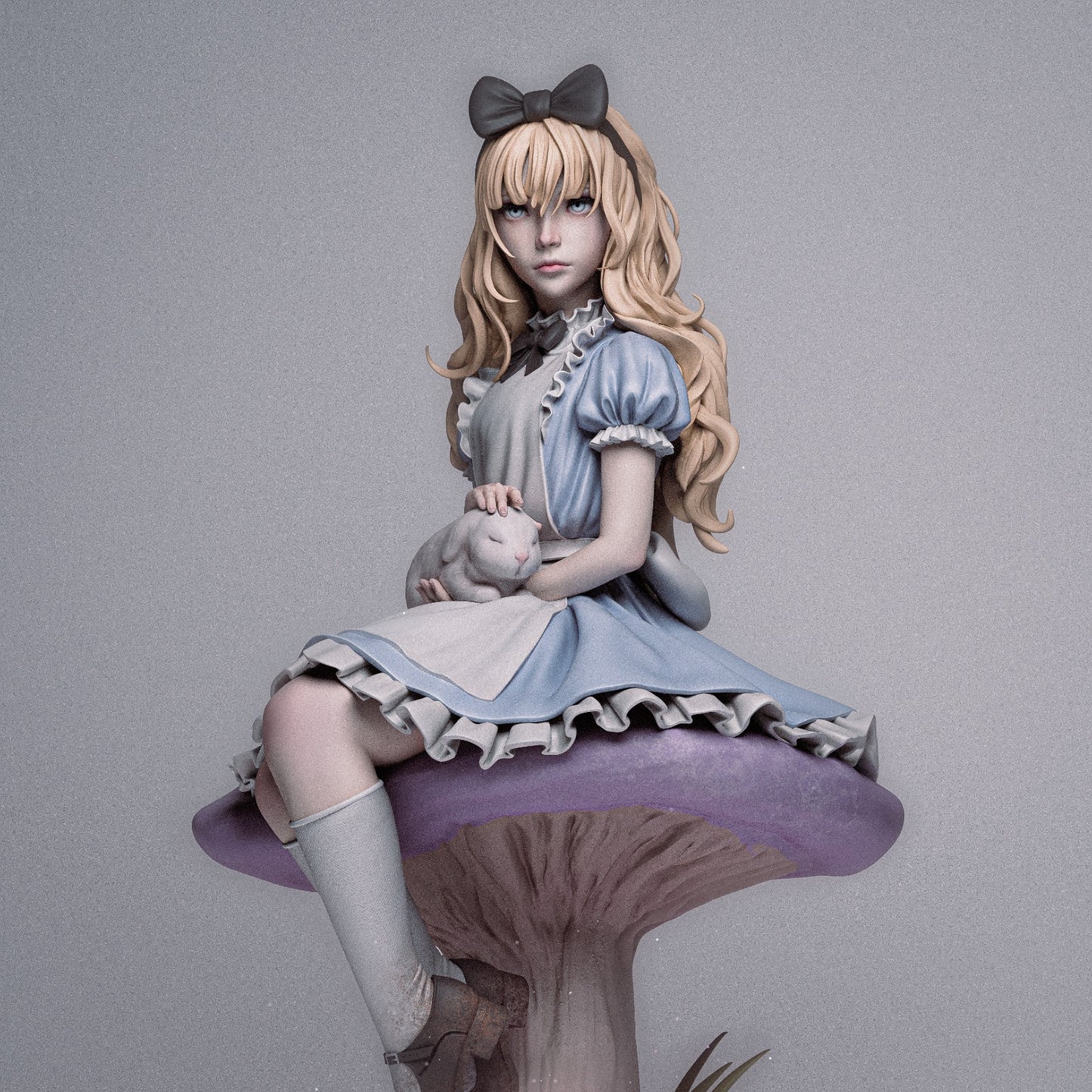 Alice in Wonderland Explorer resin kit – Unpainted 3D Printed Model kit