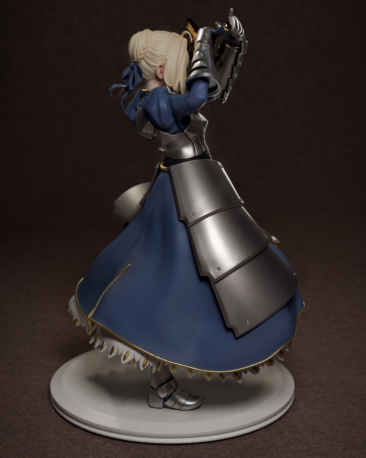 Saber style Holy Blade Girl resin kit – Unpainted 3D Printed Model kit