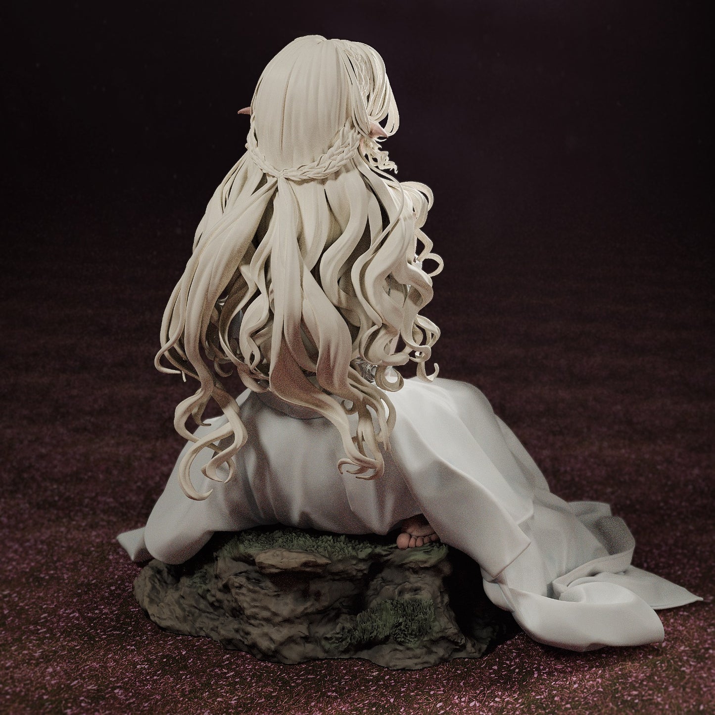 Elf Princess Forest Royalty resin kit – Unpainted 3D Printed Model kit
