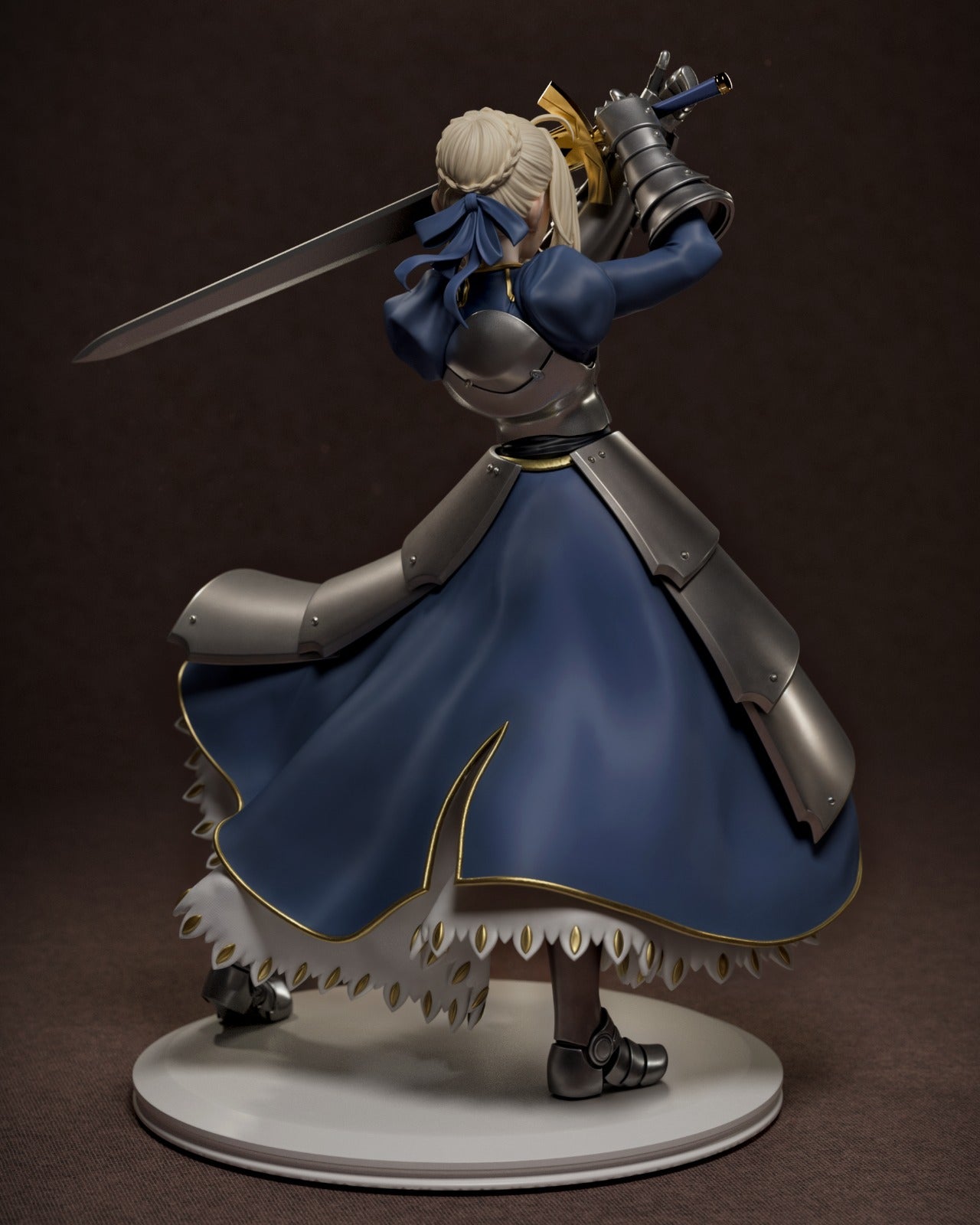 Saber style Holy Blade Girl resin kit – Unpainted 3D Printed Model kit