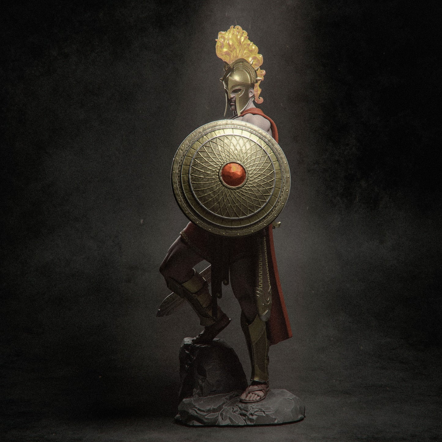 Ares Greek God resin kit – Unpainted 3D Printed Model kit