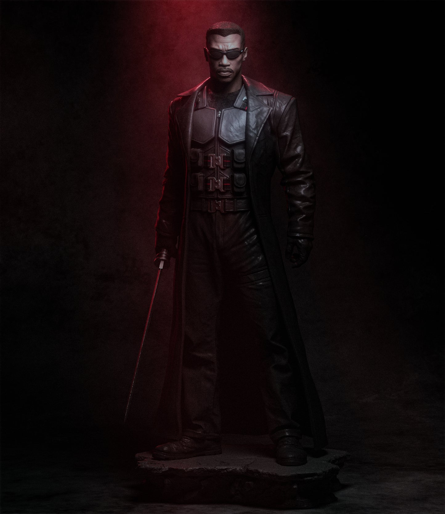 Blade style Vampire-Hunting Hero resin kit – Unpainted 3D Printed Model kit