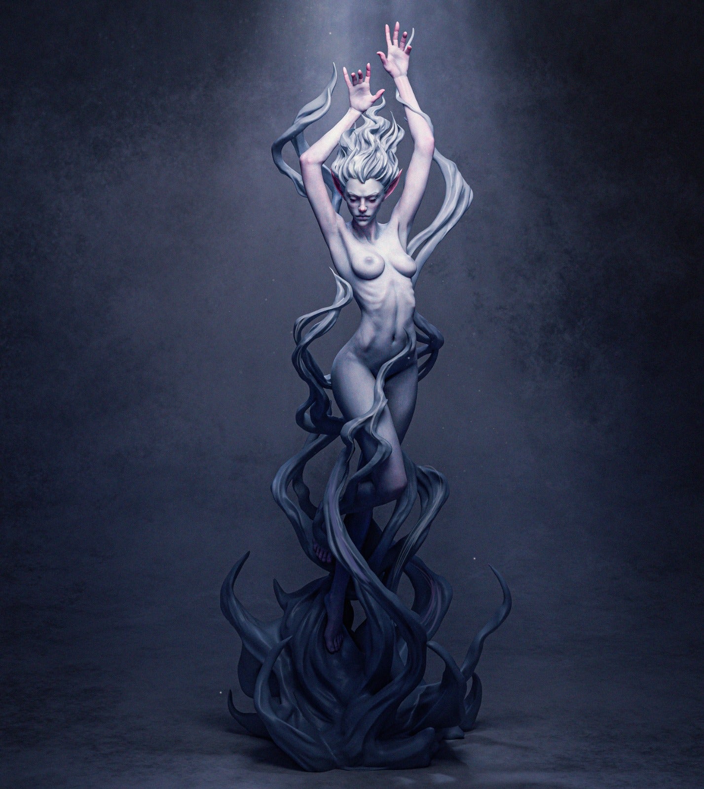 The Siren Greek myth resin kit – Unpainted 3D Printed Model kit