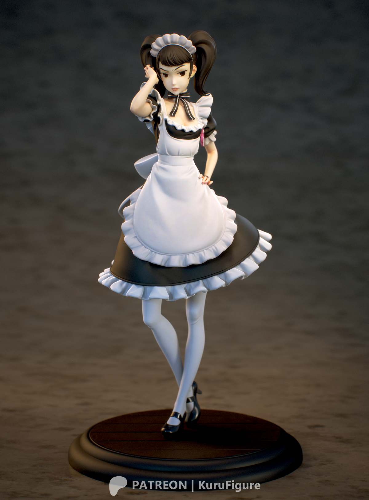 Becky Sadayo Kawakami Style Persona 5 Unpainted Resin Kit (1/6-1/12)