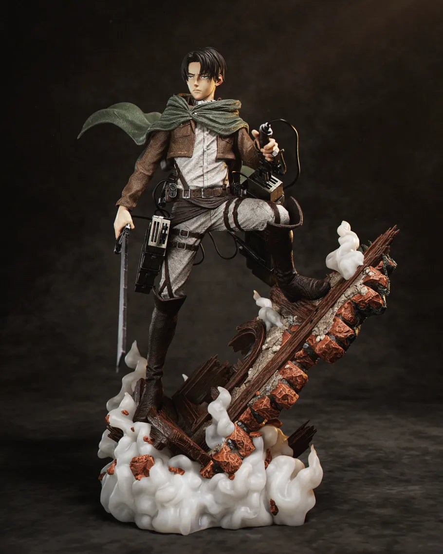 Levi Ackerman Style Attack on Titan Anime Unpainted Resin Garage Kit (1/6-1/12)
