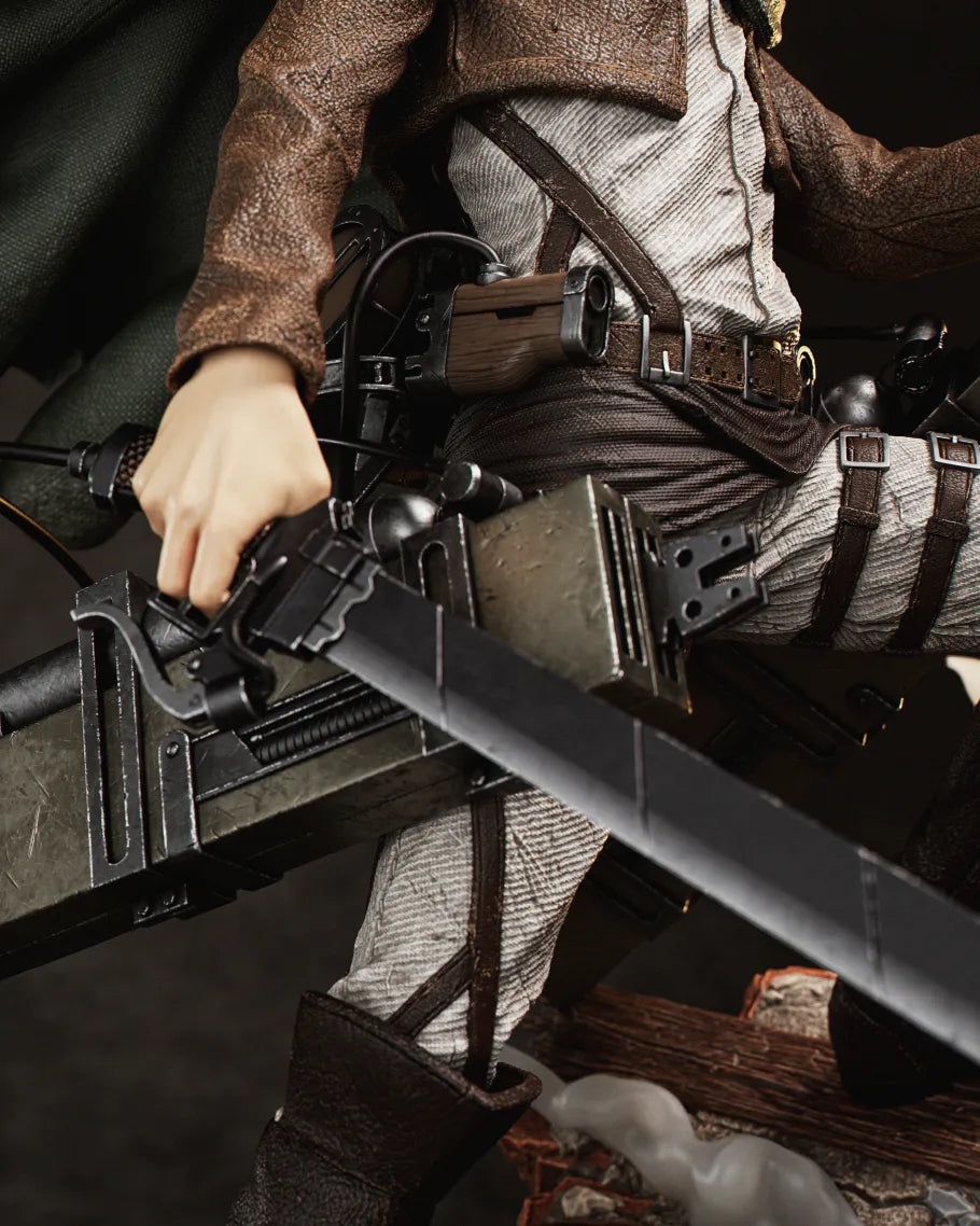 Levi Ackerman Style Attack on Titan Anime Unpainted Resin Garage Kit (1/6-1/12)