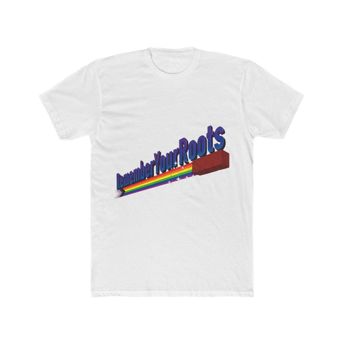 Pride Brick T-Shirt – LGBTQ+ Protest Graphic Tee, Queer Defiance Shirt, Pride Was a Riot