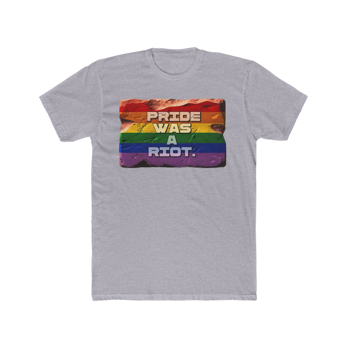 Pride Was a Riot T-Shirt – LGBTQ+ Protest Tee, Queer History Graphic Pride Shirt
