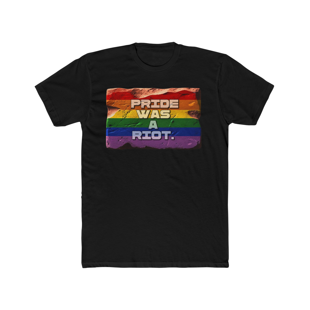 Pride Was a Riot T-Shirt – LGBTQ+ Protest Tee, Queer History Graphic Pride Shirt