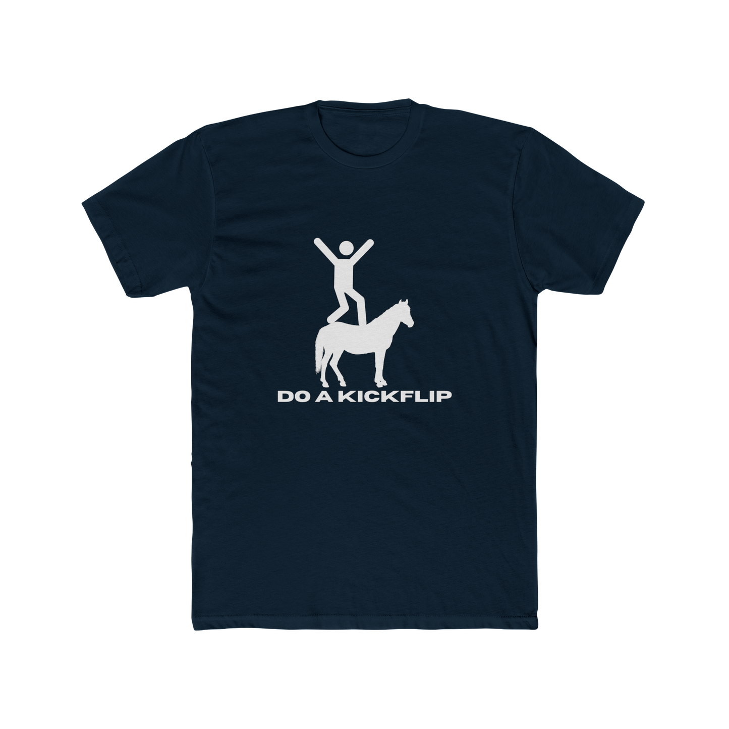 Do a Kickflip Horse Shirt – Funny Skateboard Meme T-Shirt, Sarcastic Graphic Tee for Skaters