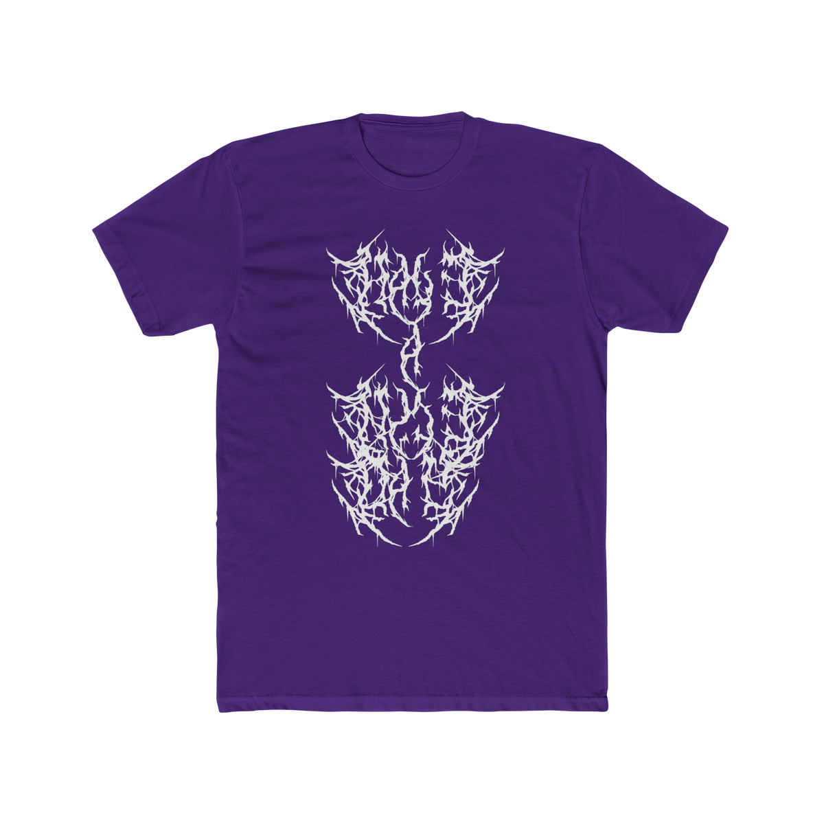 Have a Nice Day Shirt - Metal Font Shirt, Heavy Metal Aesthetic Tee, Death Metal Typography, Goth Rock and Roll T-Shirt, Rare Cool Graphic