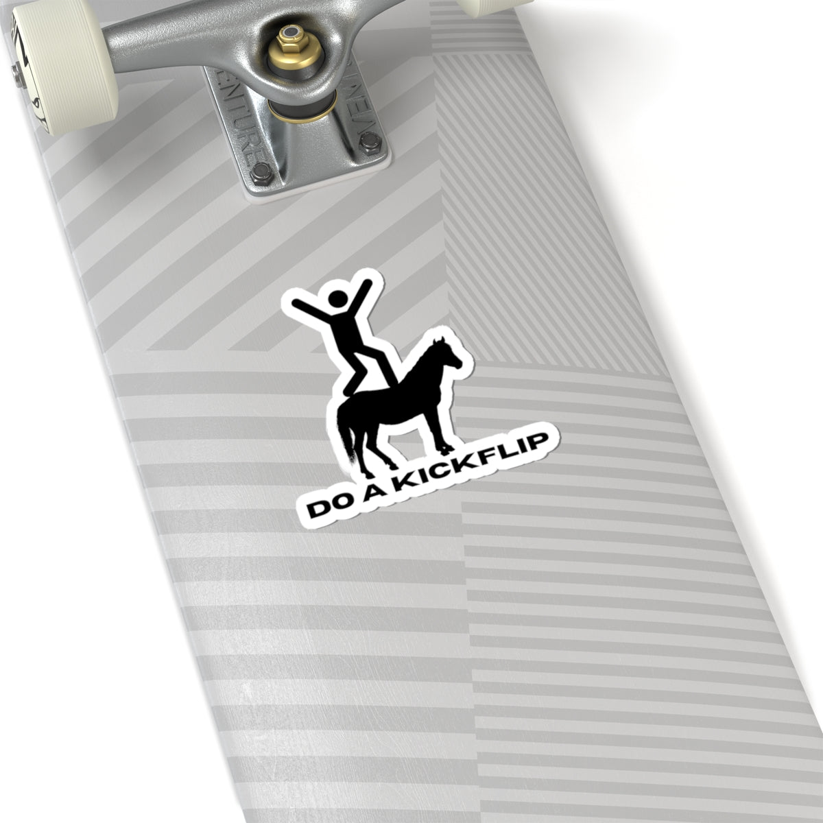 Do a Kickflip Kiss Cut Sticker – do a kickflip