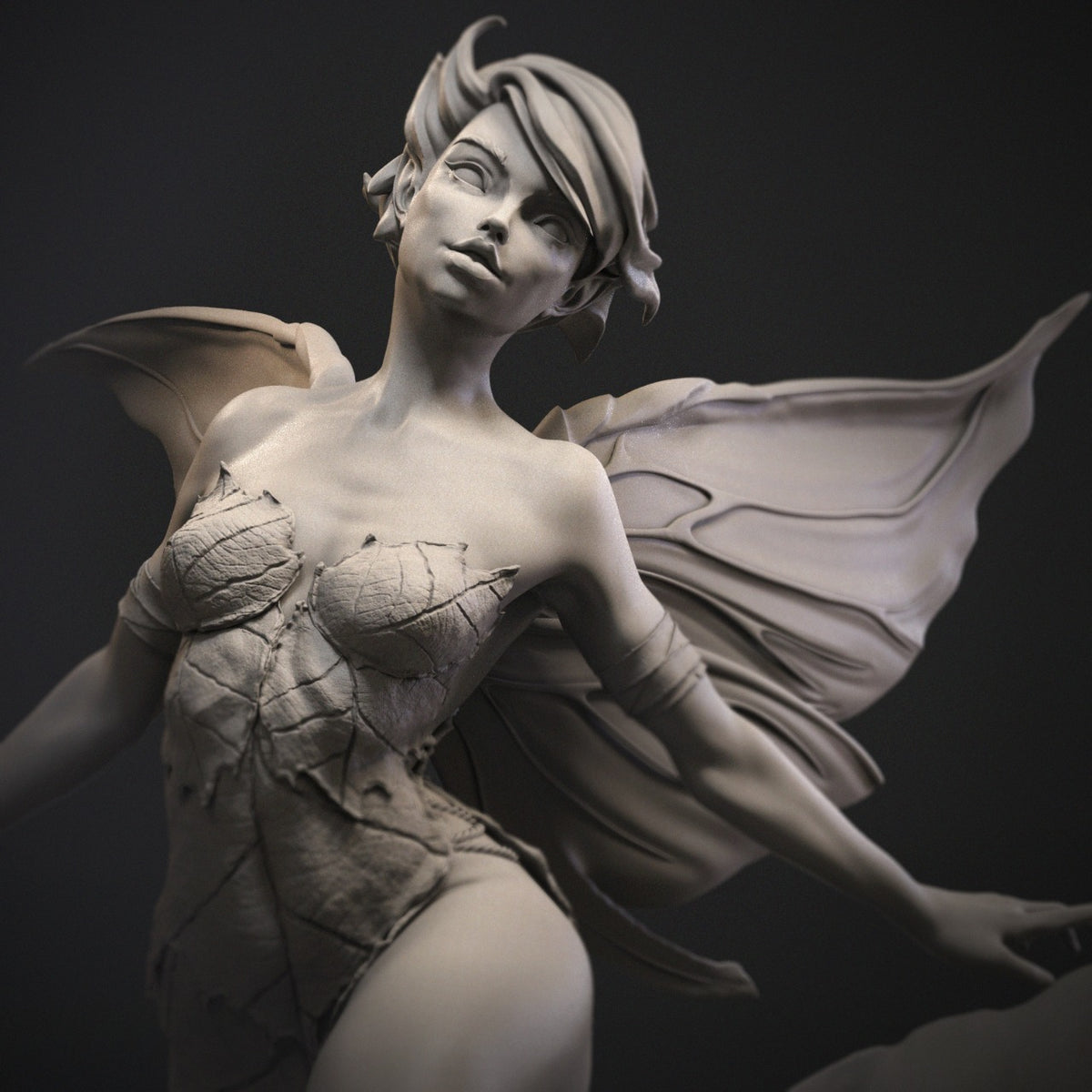 Tinkerbell Style Fairy Disney Peter Pan Unpainted Resin Garage Kit (1/6-1/12)