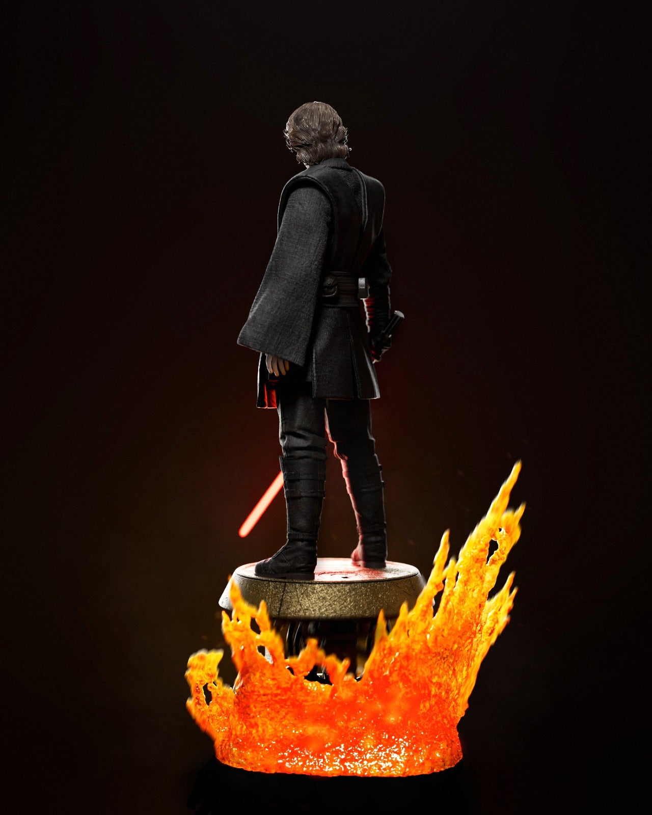 Anakin style Fallen Chosen One resin kit – Unpainted 3D Printed Model kit