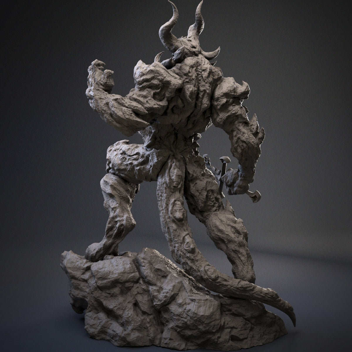 Sutur Style Thor Marvel Villain Unpainted Resin Garage Model Kit (1/6-1/12)