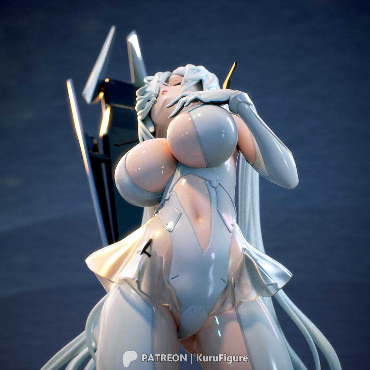 Cinderella Style NIKKE Unpainted Resin Garage Kit (1/6-1/12)