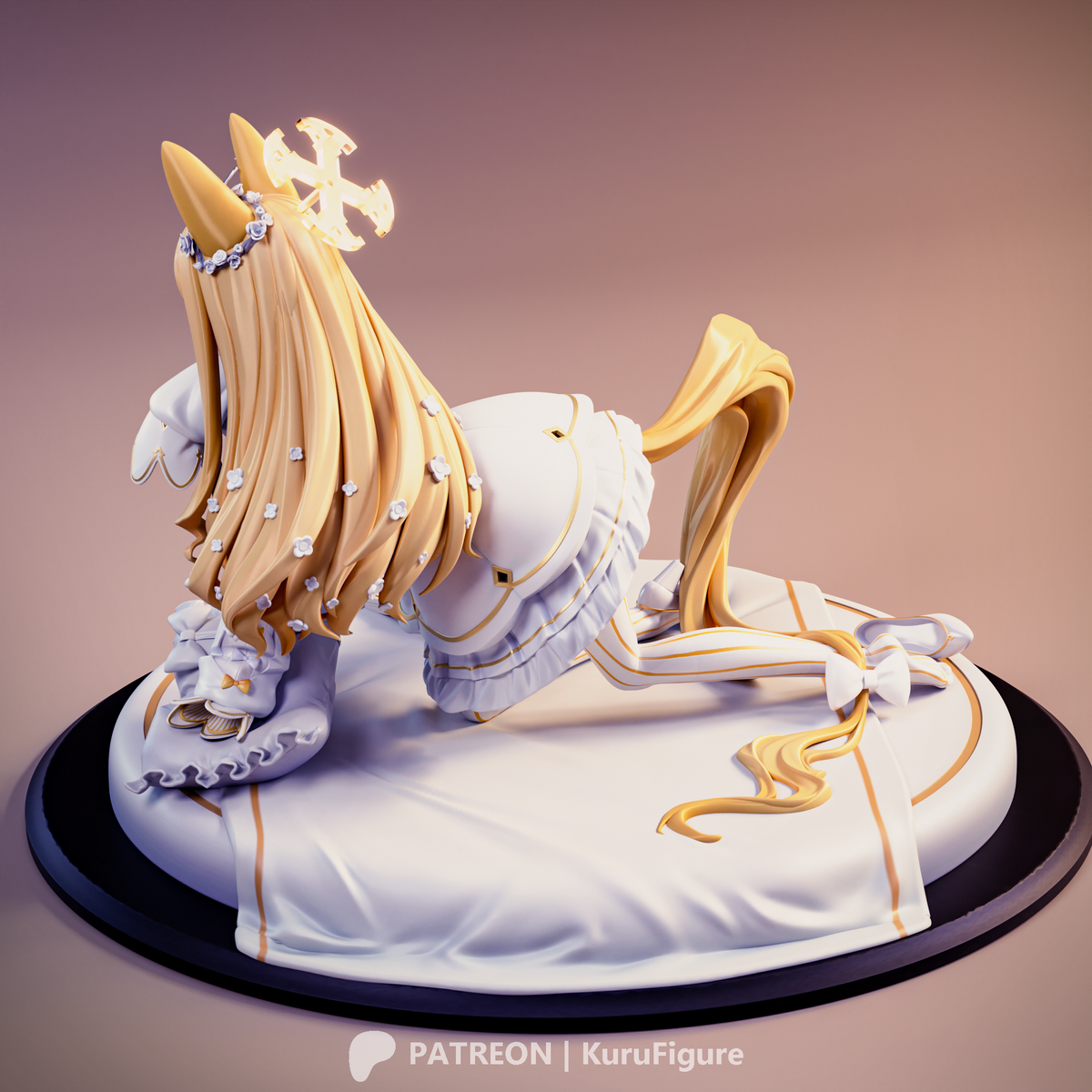 Yurizono Seia Style Blue Archive Unpainted Resin Kit (1/6-1/12)