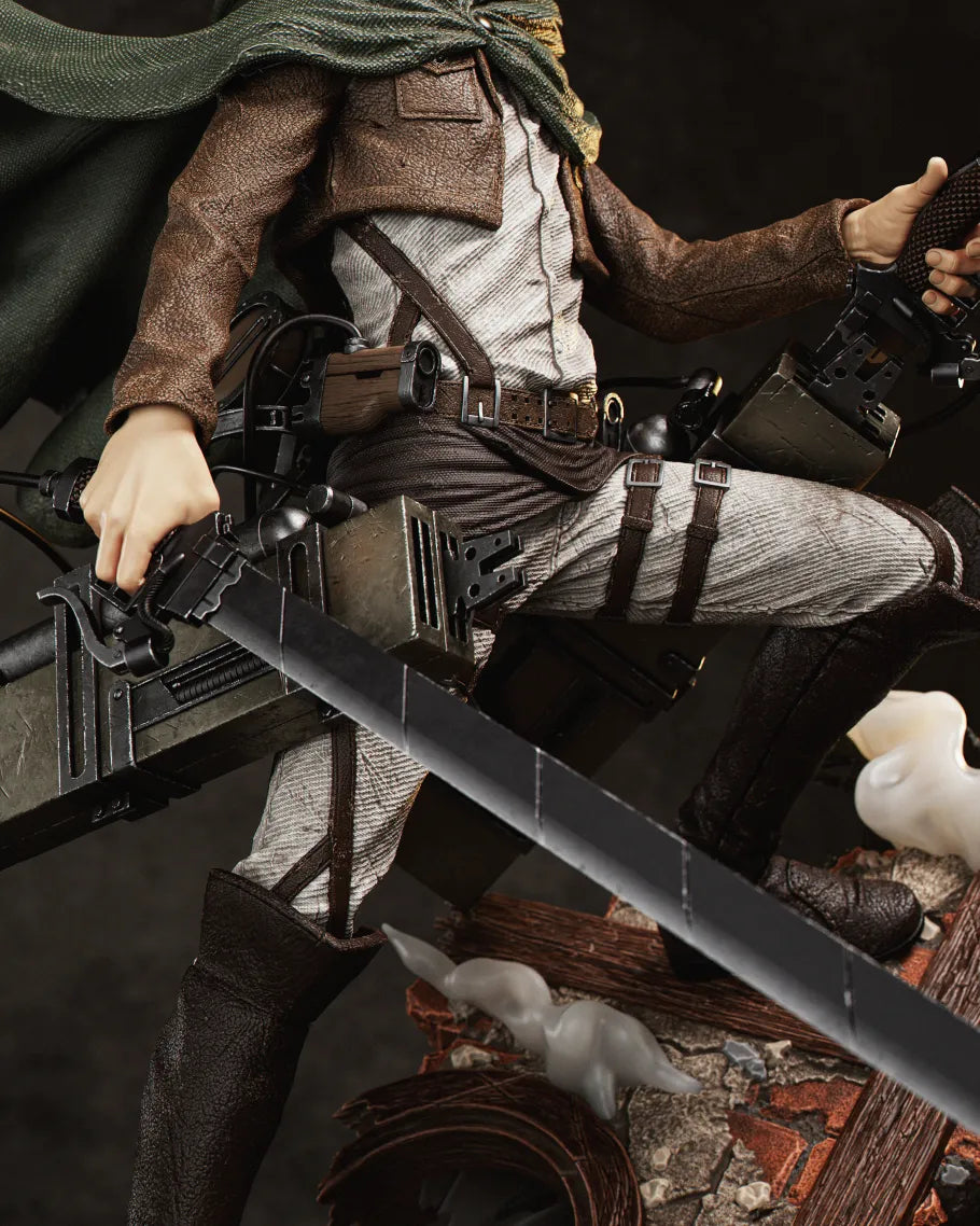 Levi Ackerman Style Attack on Titan Anime Unpainted Resin Garage Kit (1/6-1/12)