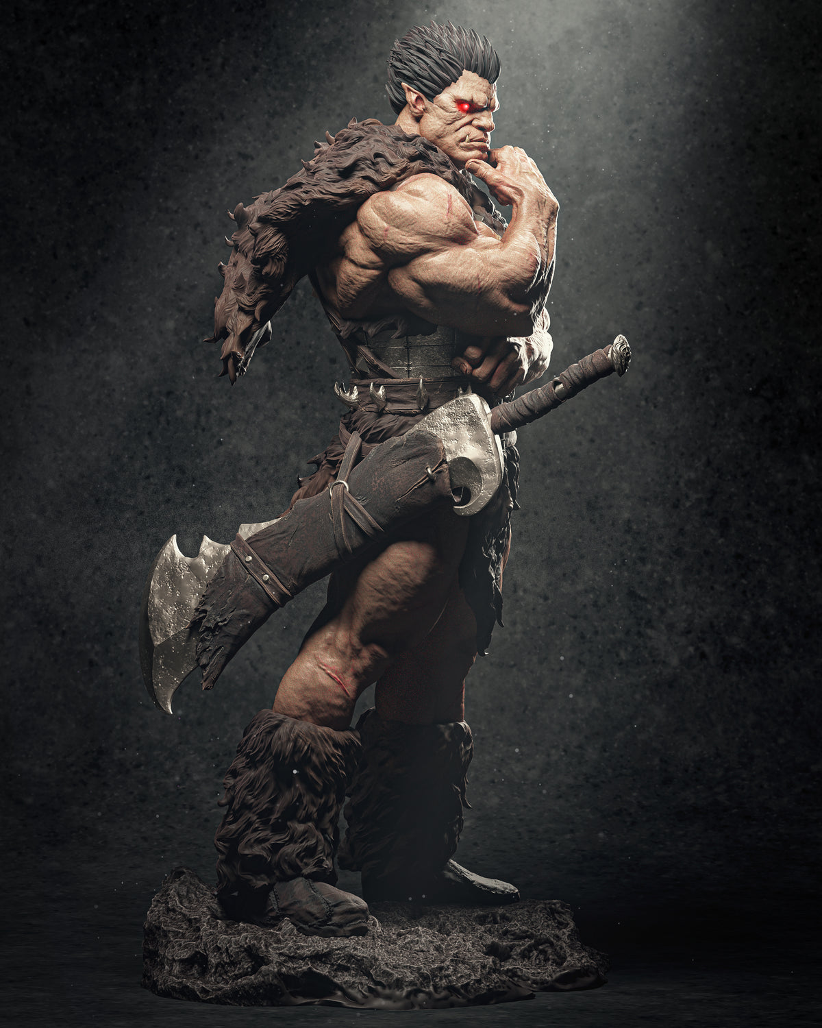 Zodd Style Berserk Anime Monster Unpainted Resin Garage Model Kit (1/6-1/12)