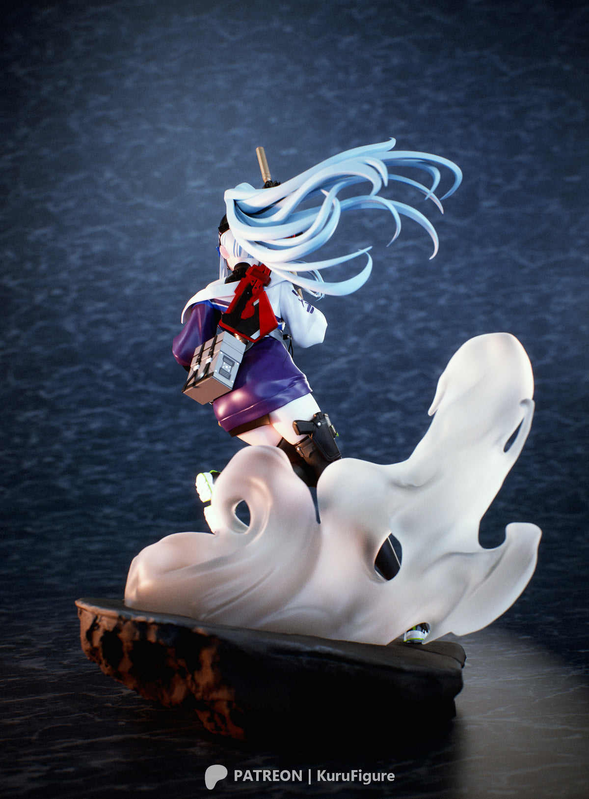 Klukai Style Girls Frontline 2 Unpainted Resin Kit (1/6-1/12)