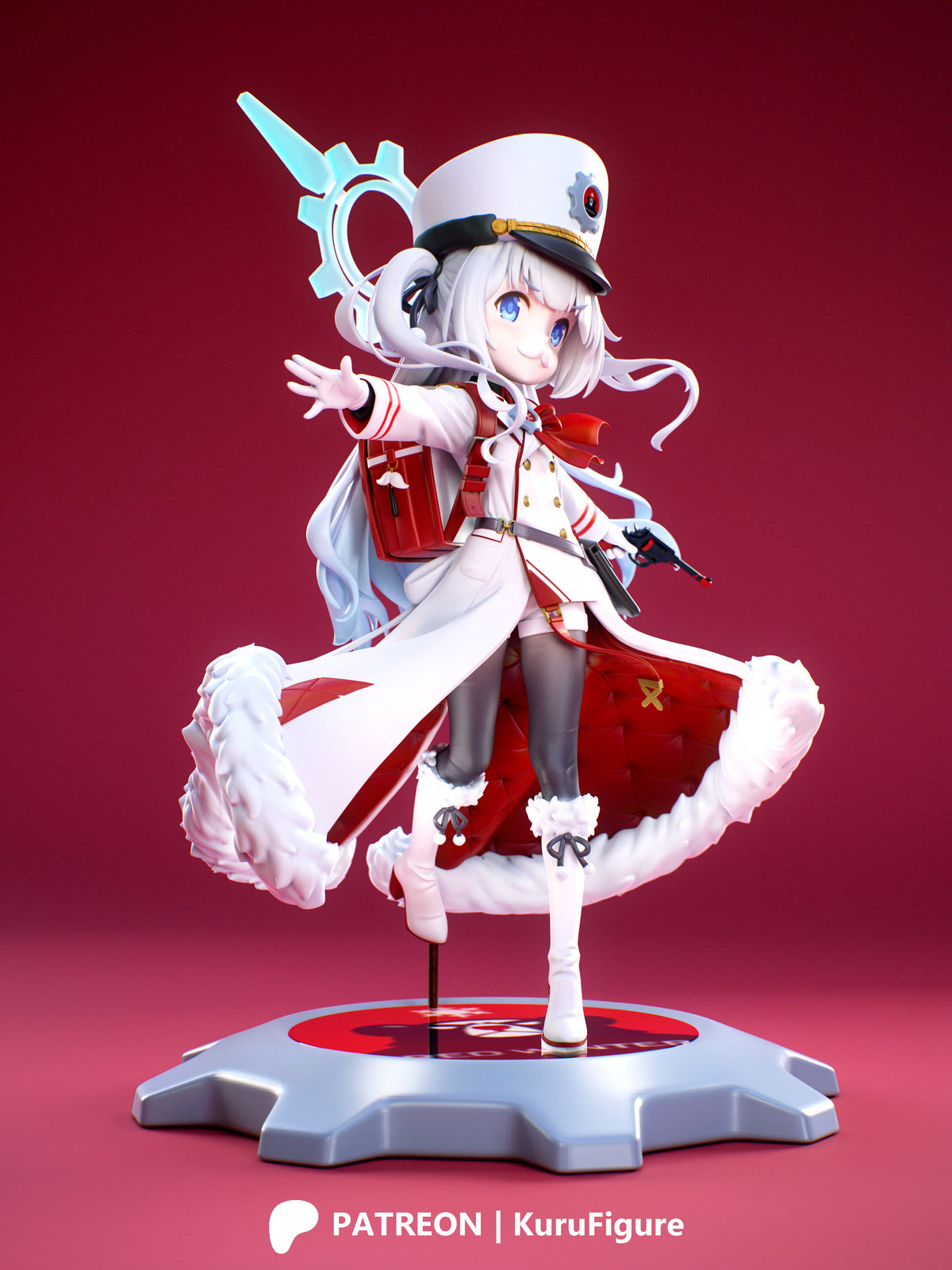 Renkawa Cherino Style Blue Archive Unpainted Resin Kit (1/6-1/12)