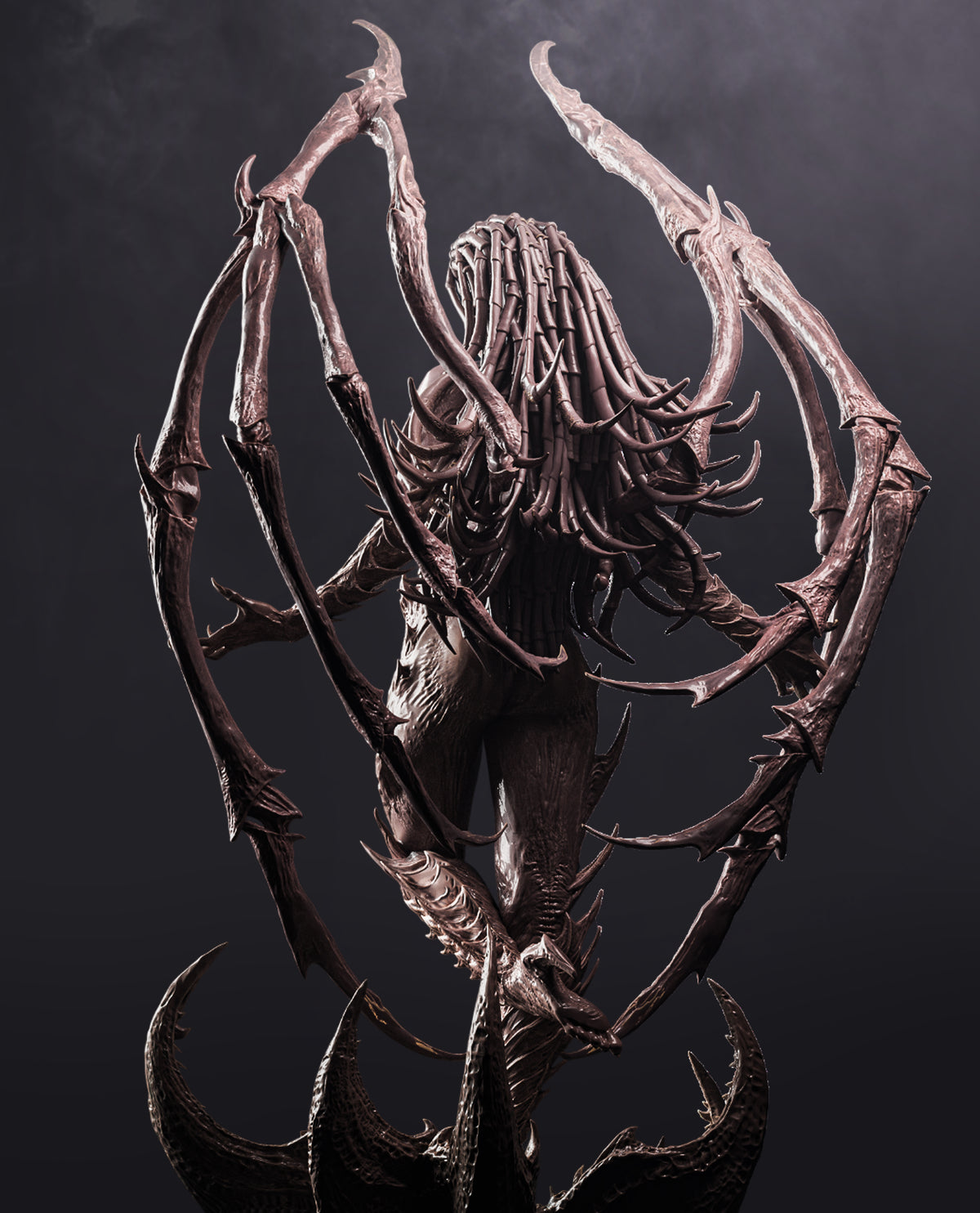 Sara Kerrigan Style Starcraft Sci-Fi Unpainted Resin Garage Kit (1/6-1/12)