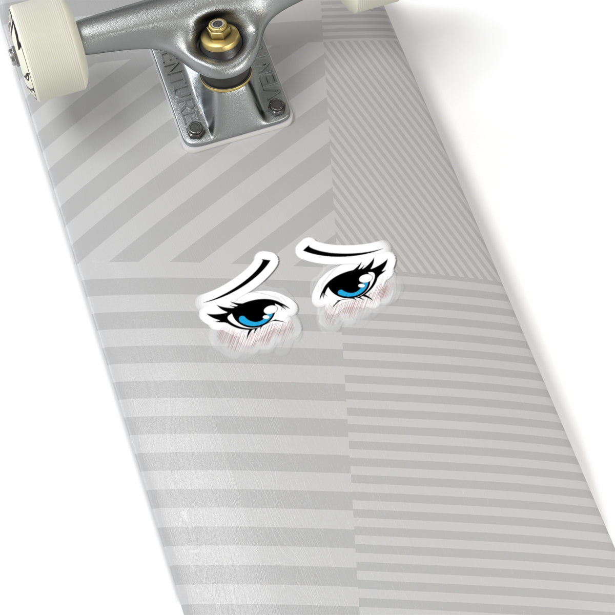 Ahegao Rolling Eyes Sticker – Anime Eyes Art – Cute Otaku Vinyl Decal