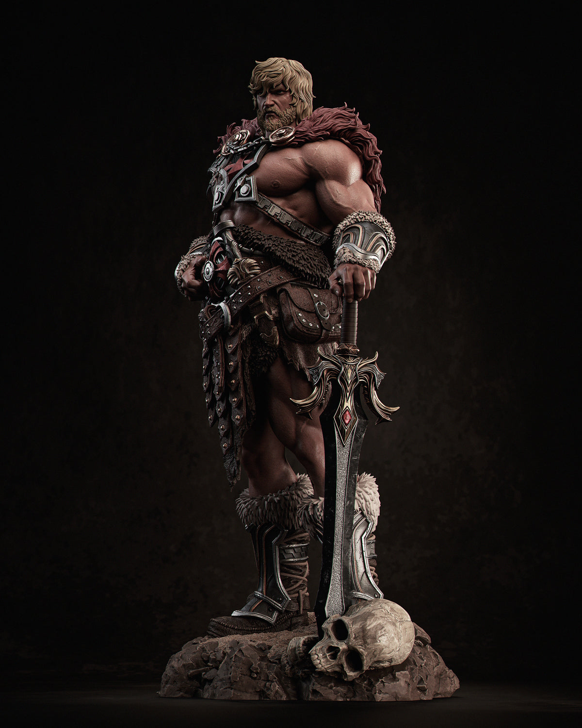 He-Man Style Masters of the Universe Unpainted Resin Garage Model Kit (1/6-1/12)