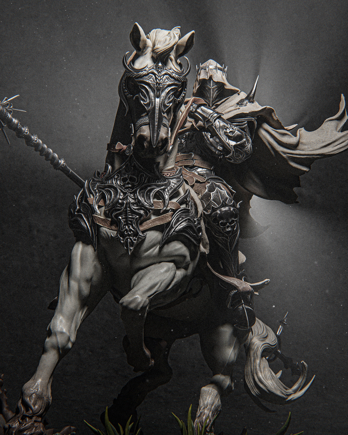 Dareios Style Persian Warrior Unpainted Resin Garage Model Kit (1/6-1/12)