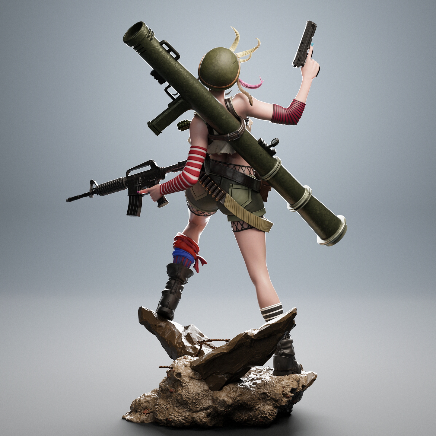 Tank Girl resin kit – Unpainted 3D Printed Model kit