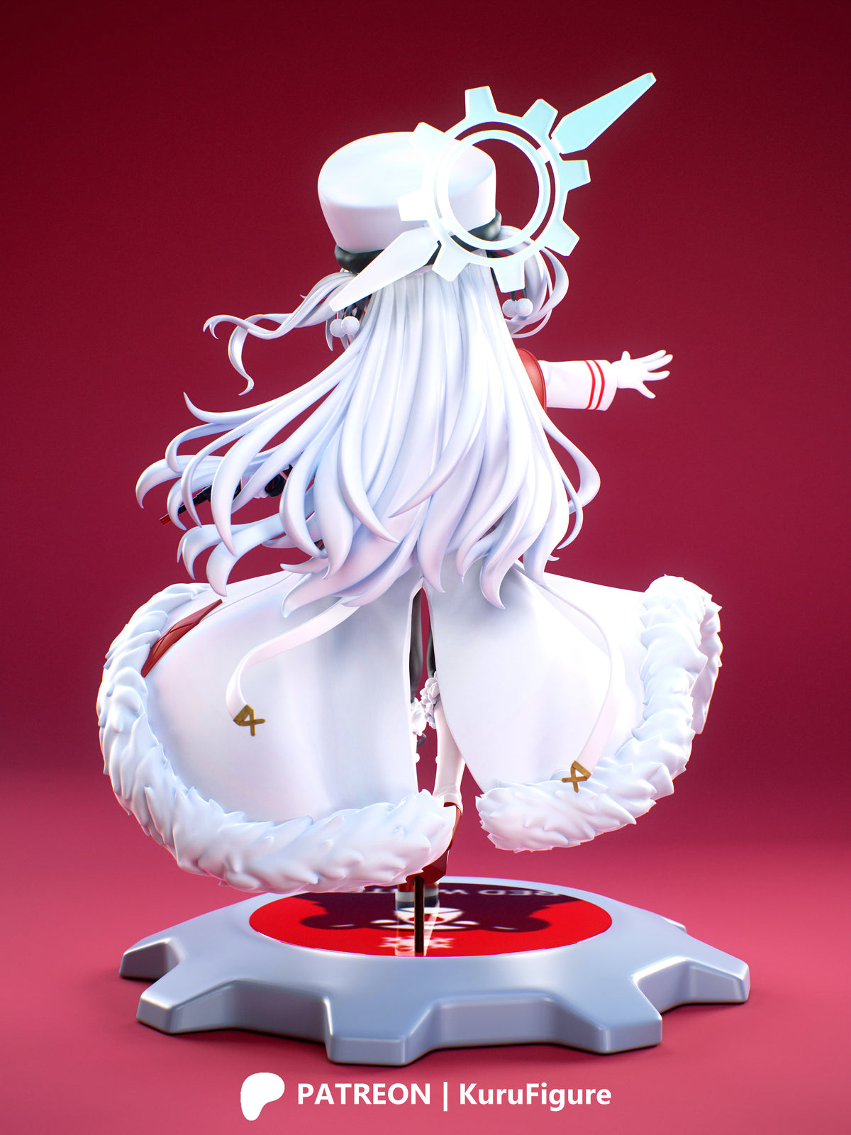 Renkawa Cherino Style Blue Archive Unpainted Resin Kit (1/6-1/12)