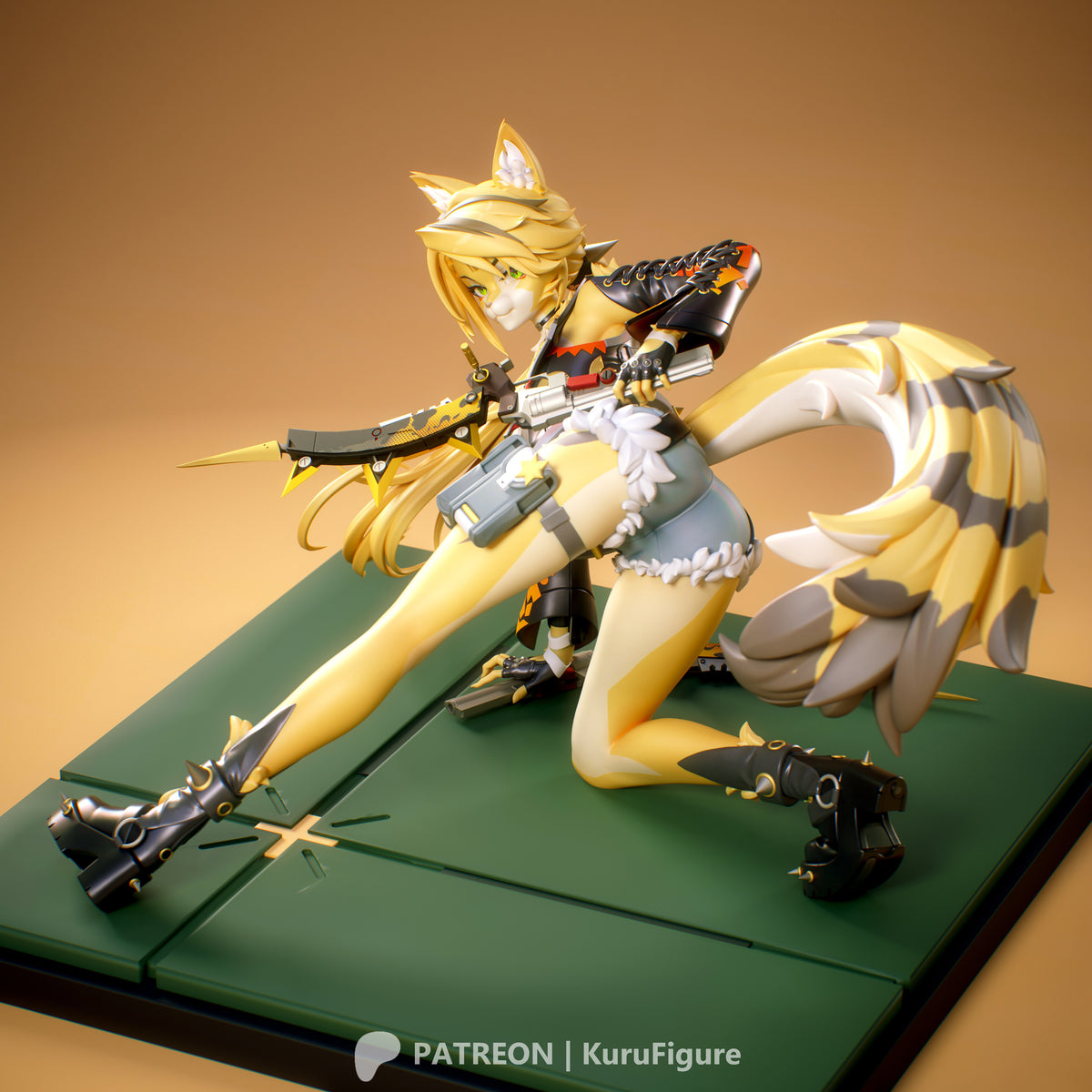 Pulchra Style Zenless Zone Zero Unpainted Resin Garage Kit (1/6-1/12)