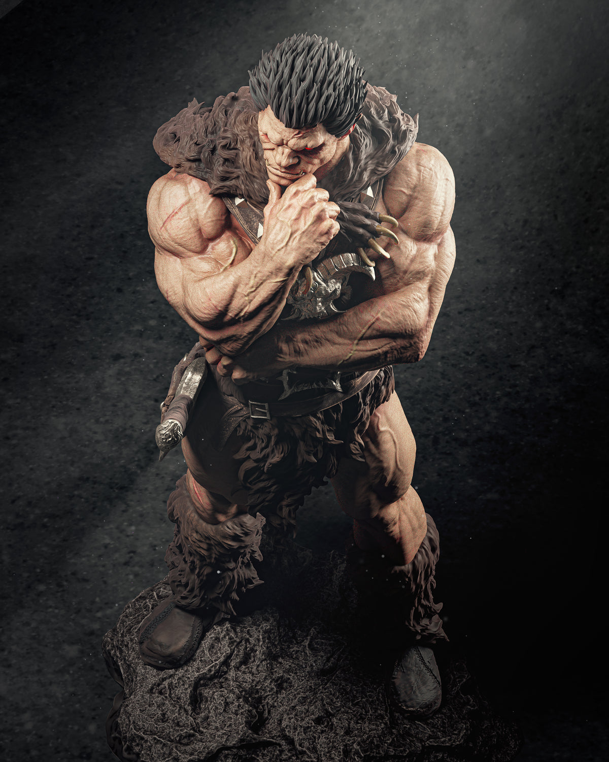 Zodd Style Berserk Anime Monster Unpainted Resin Garage Model Kit (1/6-1/12)