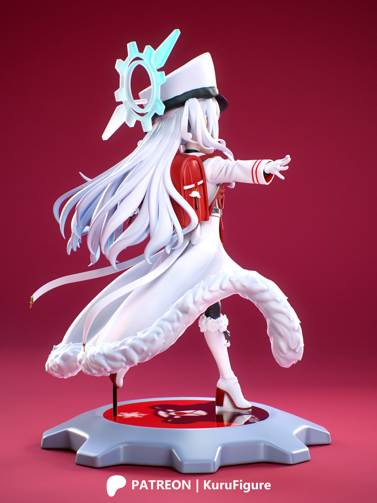 Renkawa Cherino Style Blue Archive Unpainted Resin Kit (1/6-1/12)